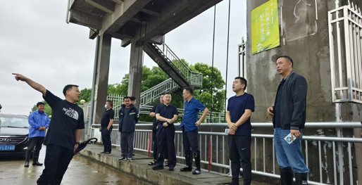 戴林军赴澧县西官垸指导检查防汛工作